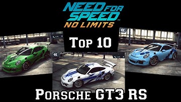 NFS No Limits | Top 10 - Porsche GT3 RS (May 2017)