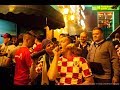 Болельщики сборной Хорватии в центре Калининграда