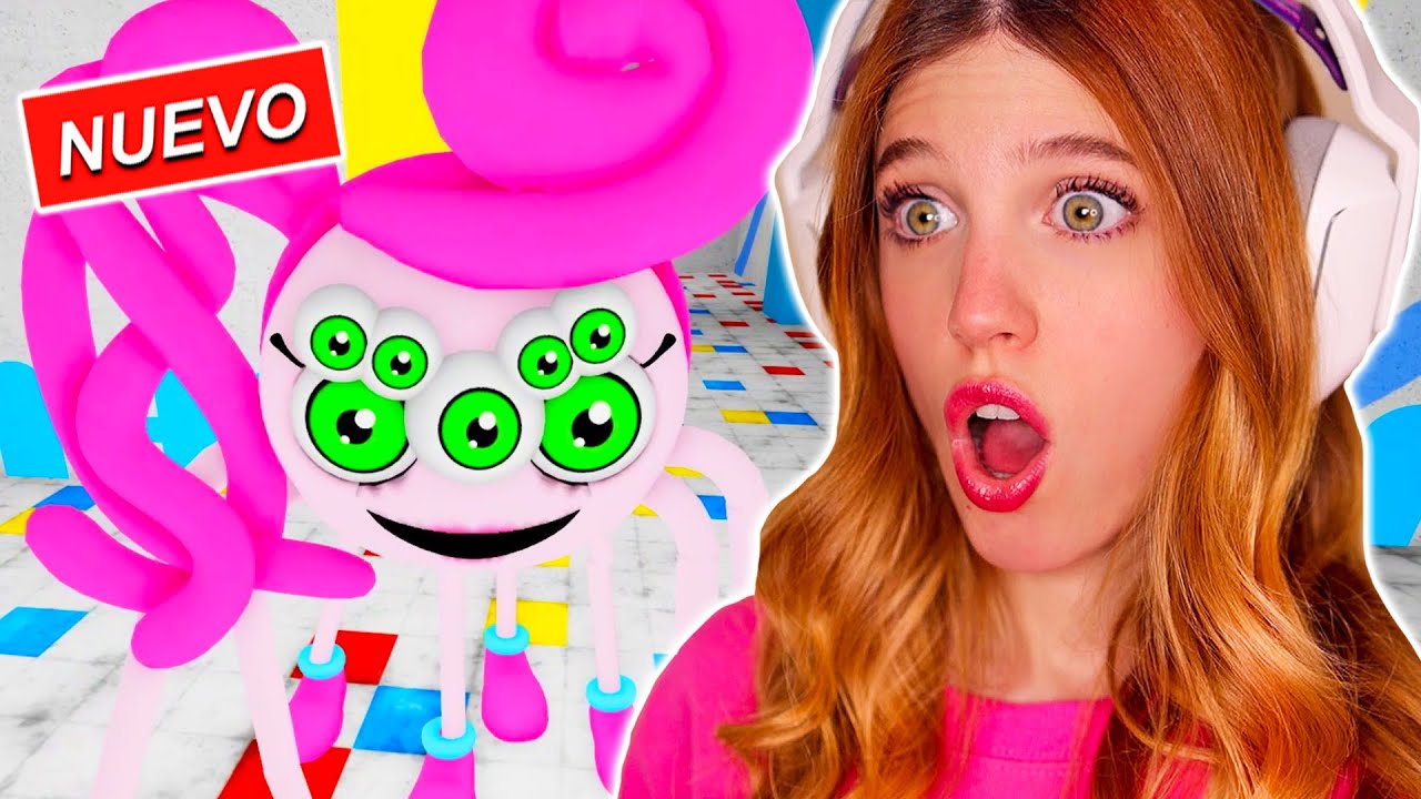 ME CONVIERTO en *MOMMY LONG LEGS* y en todas sus FORMAS!! (Roblox Find Mommy Long Legs Morphs)