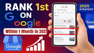 How to Rank No.1 on Google My Business | Local SEO of GMB | GMB Profile Optimization 2025