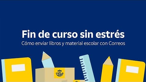 Envío de libros | Correos