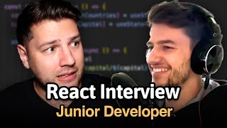 React Junior Developer Interview (Questions & Challenge)