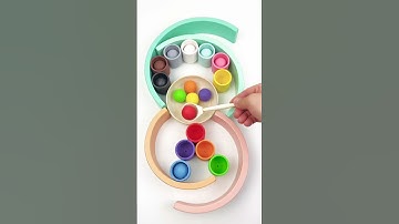 Color Sorting ASMR Reverse #asmr #colorsorter