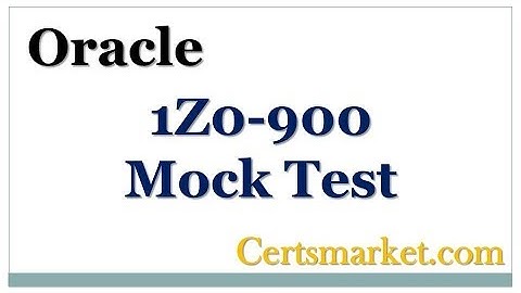 Why 1Z0-900 Mock Test Is Common In USA