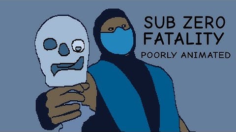 Mk11 Sub-zero fatality (Poorly animated)