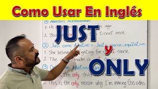 Aprende a Usar JUST y ONLY en INGLES | La Mejor Explicación | by Inglés Kike Rodríguez 3,034 views 5 months ago 15 minutes