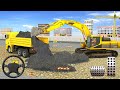 City Construction Truck Simulator - Transport Heavy Excavator Vehicle By Truck | Android Gameplay