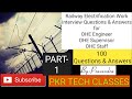 Railway electrification work  ohe engineer ohe supervisor  100 qa out of 700qa  part1  2020