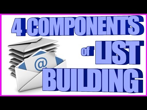 The Components of List Building