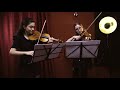 J. Haydn: 3 Duets for 2 violins, Op. 99, Duet 3, (I. Andante con Variazioni)