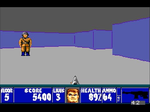 Wolfenstein 3D v1.11 Homebrew SEGA Master System