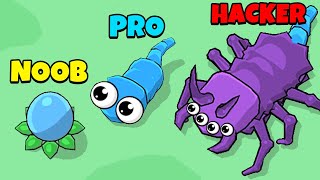 NOOB vs PRO vs HACKER - Eat And Evolve