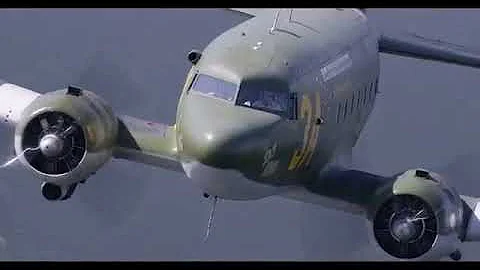 C-47 (DC-3) Flown by 95 Year old Veteran