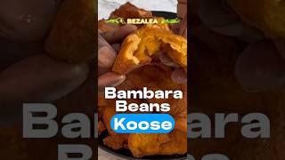 #Koose #GhanaianFood #AfricanSnacks #streetfood  #westafricanfood #BambaraBeans #BeanFritters