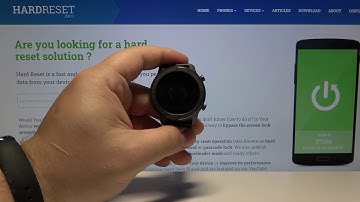 How to Factory Reset XIAOMI Amazfit GTR – Erase All Content & Settings