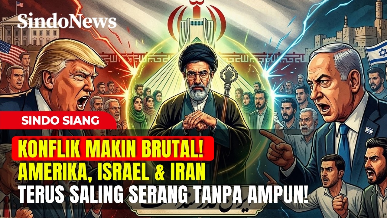 KONFLIK MAKIN BRUTAL! Amerika dan Iran Terus Saling Serang Tanpa AMPUN! | Sindo Siang | 09/03