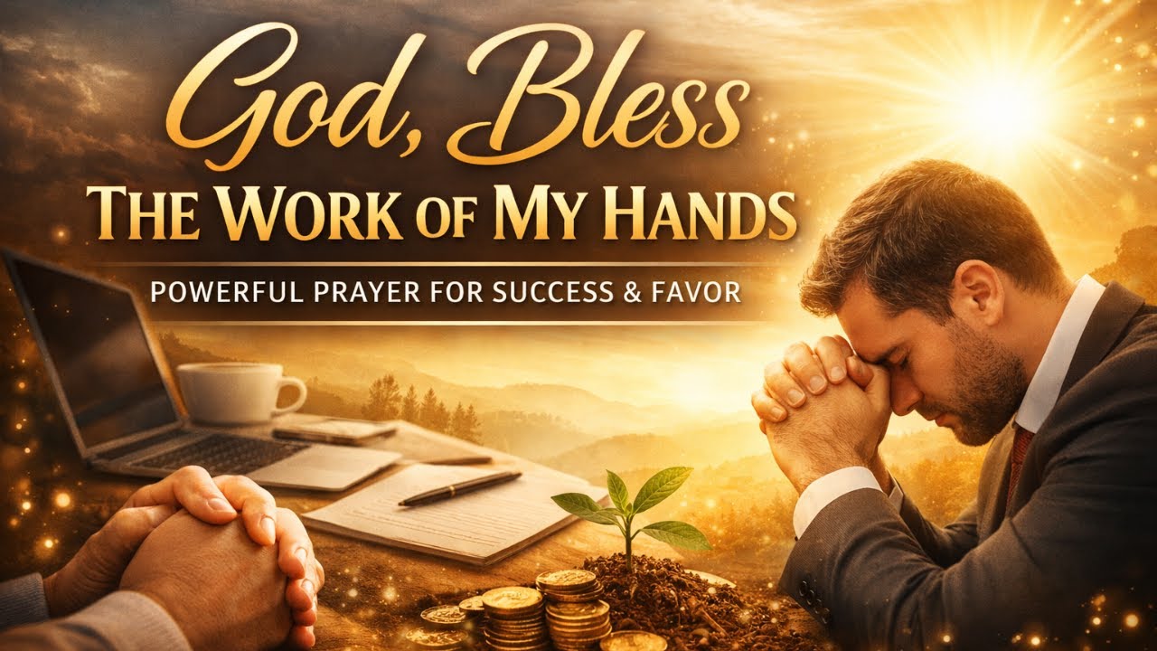 God, Bless the Work of My Hands 🙏 | Powerful Prayer for Job, Business ...