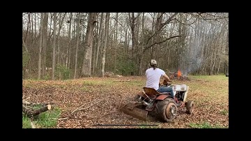 Clearing underbrush