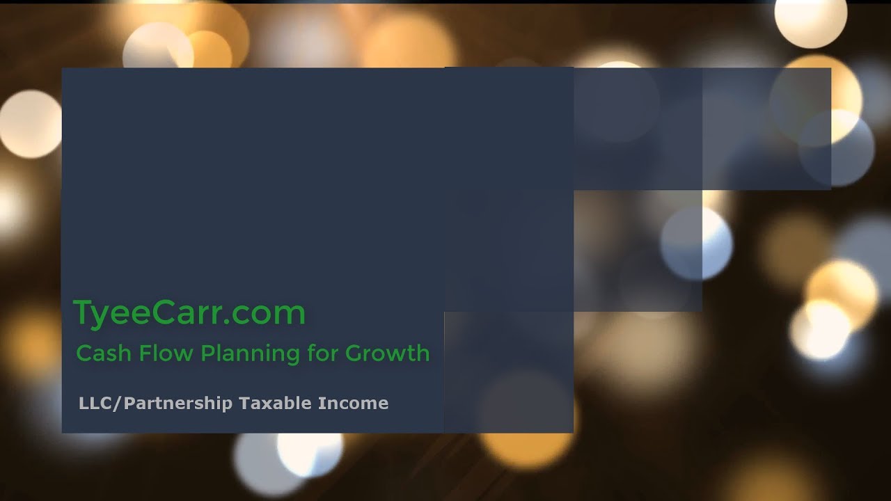 Partnership Taxable Income Video