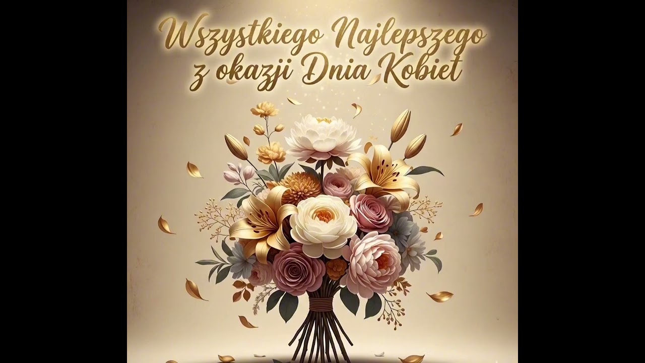 Dzień Kobiet 2026 💐 Najpiękniejsza piosenka dla kobiet i życzenia dla Niej (Oficjalny utwór) 💫 