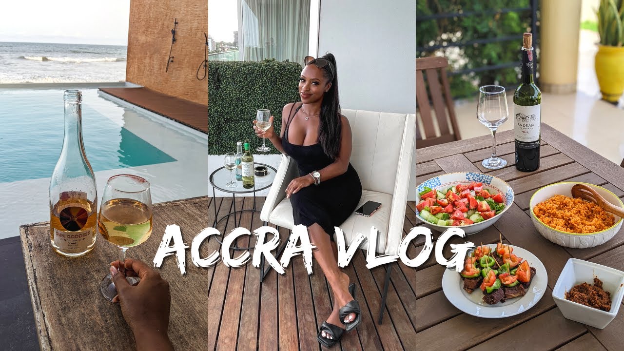 ACCRA VLOG | VISITING FAMILY + COOKING TRADITIONAL GHANAIAN DISHES