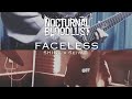 V系メタルコアギタリストがノクブラを完コピした|NOCTURNAL BLOODLUST - FACELESS (Guitar &amp; Drum Cover) feat. Shina