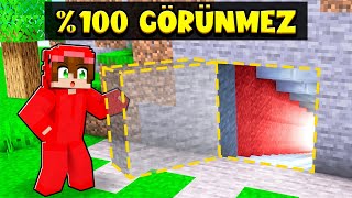 Tofi'nin %100 GÖRÜNMEZ Minecraft Evi!