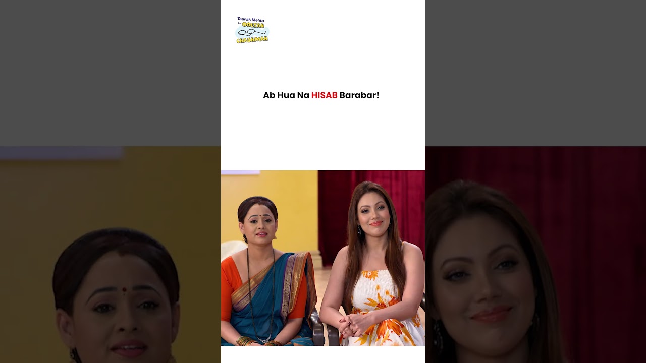 Ab Hua Na Hisab Barabar ! #tmkoc #comedy #trending #reels #shorts #politics #news