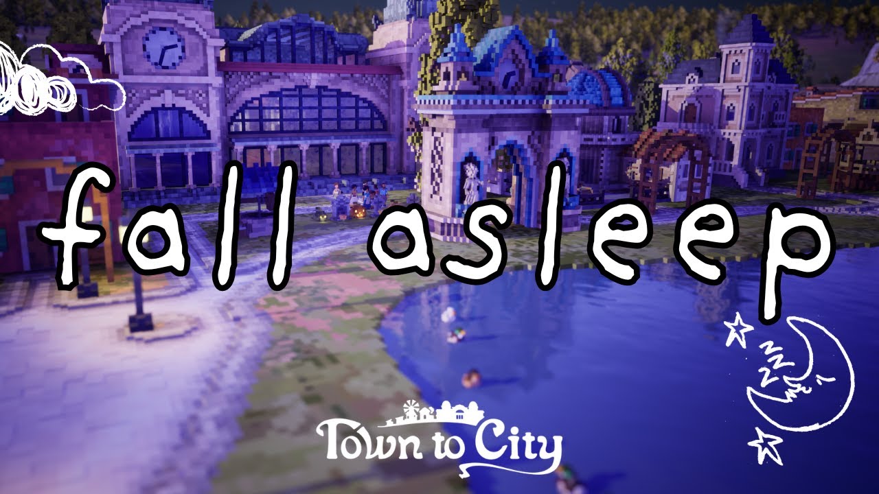 Building a town from NOTHING ✿ Fall asleep while i play Town To City
