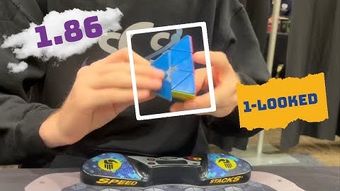 1.86 Official Pyraminx Single! Moyu WeiLong | Pretzel Mania 2022