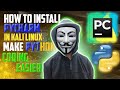 How to install pycharm ide in kali linux in 3 minutes  2022