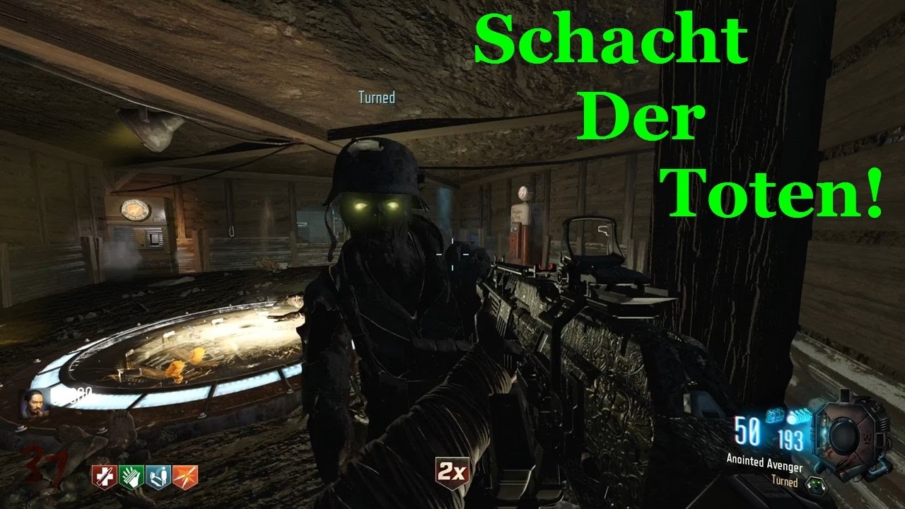 Black Ops III Zombies Custom Map (Schacht Der Toten) 1 Window Challenge, First Run HD Gameplay