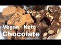 How to make vegan keto chocolate fat bomb