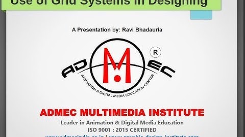 Grid Systems in Graphic Design by ADMEC Multimedia Institute