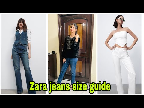 Watch this before jeans from Zara|ZARA jeans size guide - YouTube