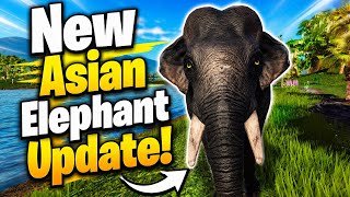 KOSING Players With The NEW Asian Elephant Update In Jungle Life!