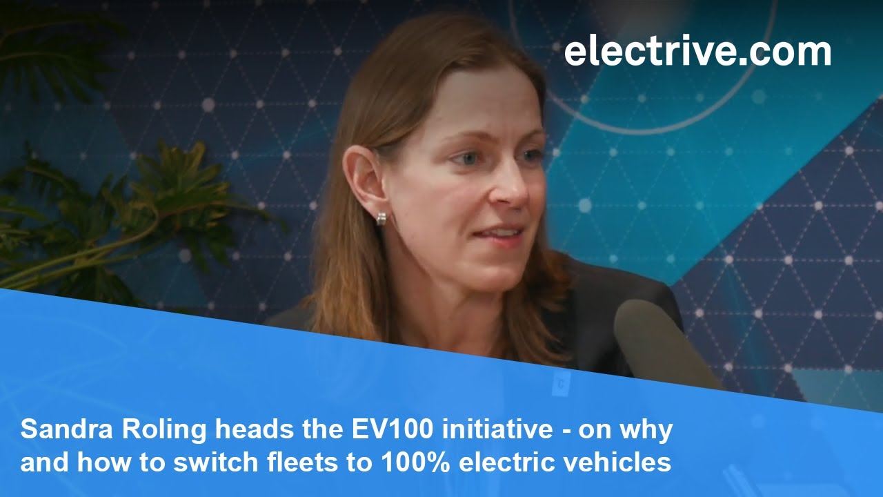 Sandra Roling heads the EV100 initiative - on why and how to switch ...