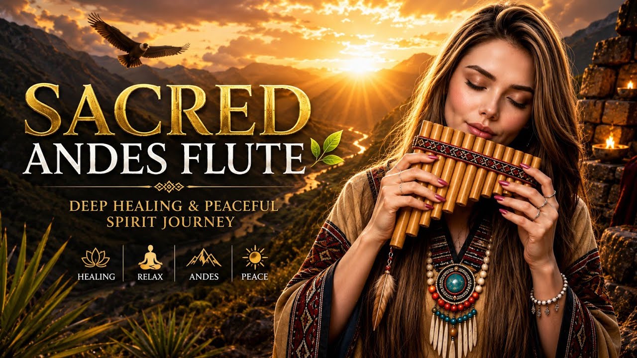 Wayra Sonqoy 🌬️ Quechua Healing Flute | Deep Relaxation & Sacred Andes Music