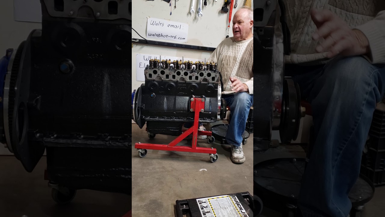 Part 15. Triumph TR6 Racecar Engine Rebuild.