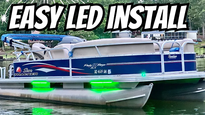 Light up your Pontoon with OPT7 Aura Pro Boat LED Lighting Kit!