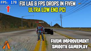 FiveM FPS Boost Pack & Special Optimization for Ultra Low-End PC (No Lag & Max FPS)