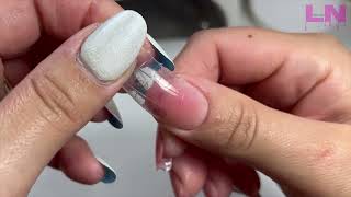 Builder gel with Dual forms 💅🏻✅