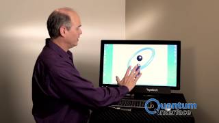Presentating in 3D! Motion replaces PowerPoint - Quantum Interface DEMO