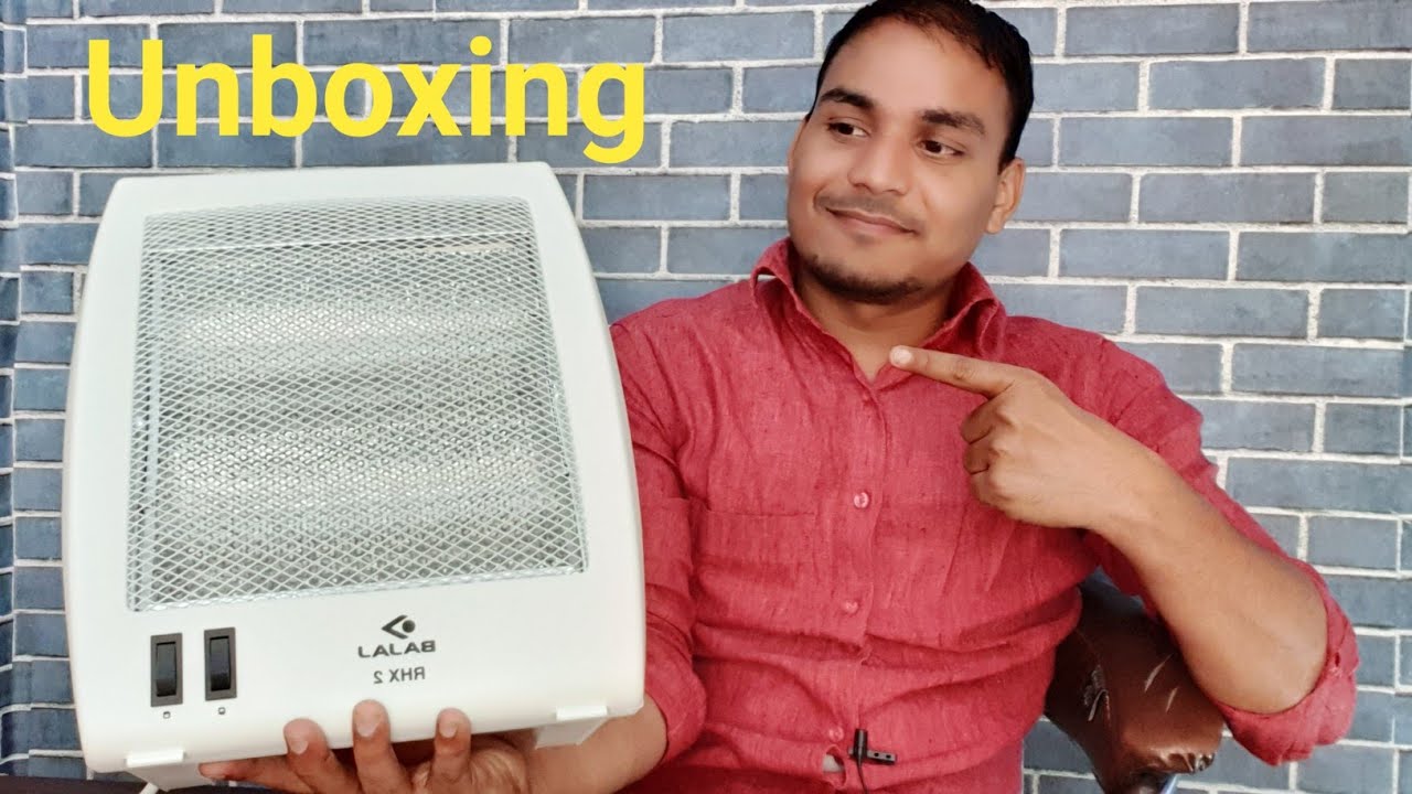 Bajaj Room heater unboxing 🔥🔥 Bajaj RHX 2 room heater unboxing, dual tube  lights 🔥🔥 - YouTube