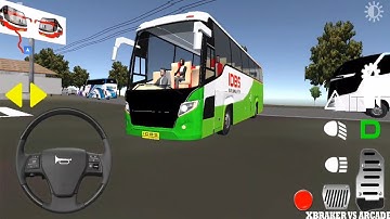 IDBS Bus Simulator Lintas Sumatera Drive To Bandarlampung - Android Kids GamePlay FHD # Bus Driver