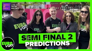 EUROVISION 2024: SEMI FINAL 2 QUALIFIER PREDICTIONS!