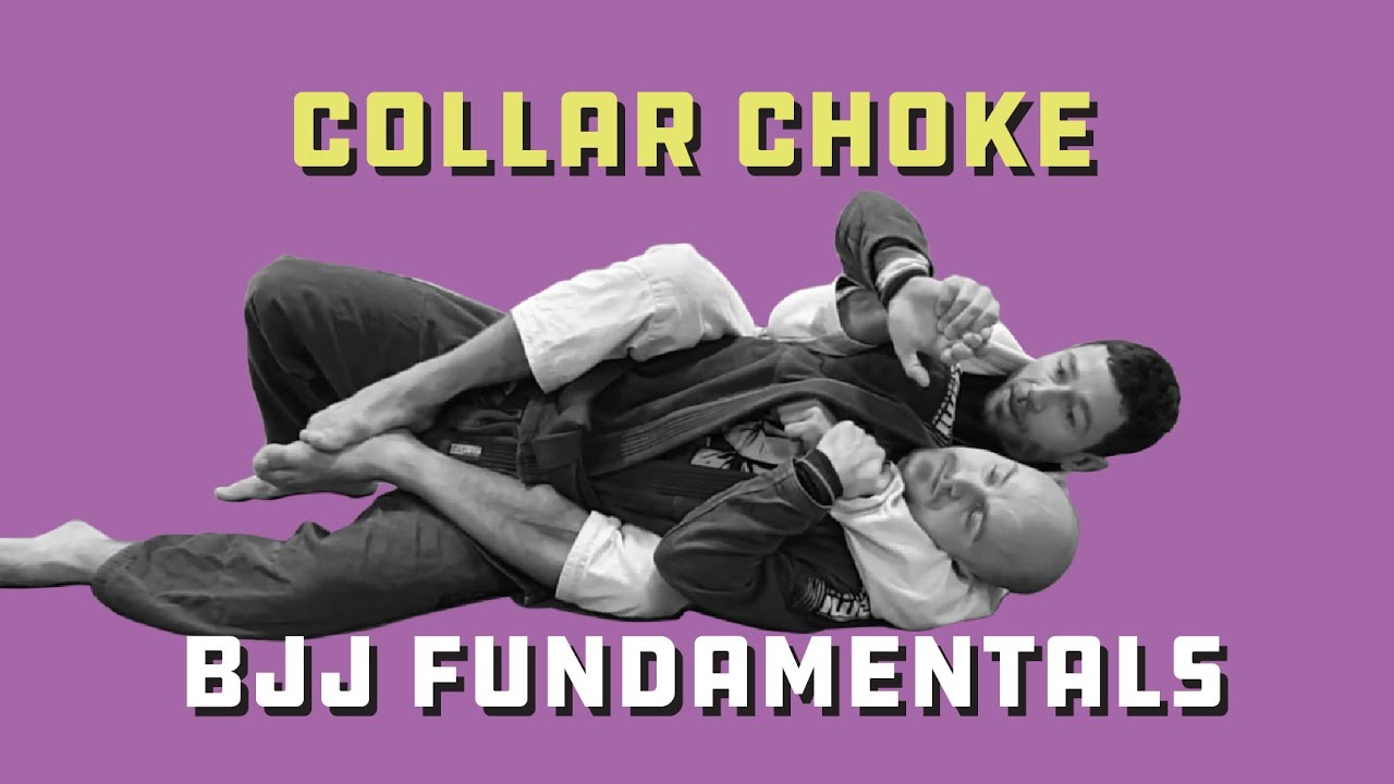 BJJ fundamentals - Back Control & Collar Choke details - YouTube