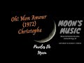 ♪ Oh! Mon Amour (1972) - Christophe ♪ | Paroles | Moon's Music Channel