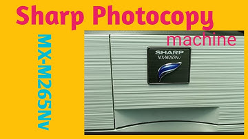 Best Photocopy machine Sharp MX-M265Nv Full Review |Daily New Solutions |