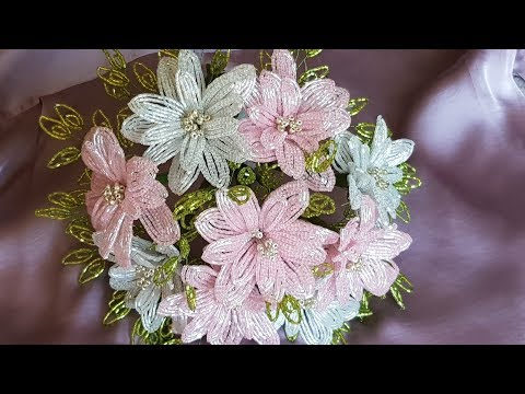 Boncuktan Gelin Çiçeği Yapımı - DIY Beaded Bride’s Bouquet